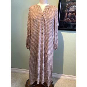 Dress Forum Los Angeles Tunic Maxi Dress Size Medium